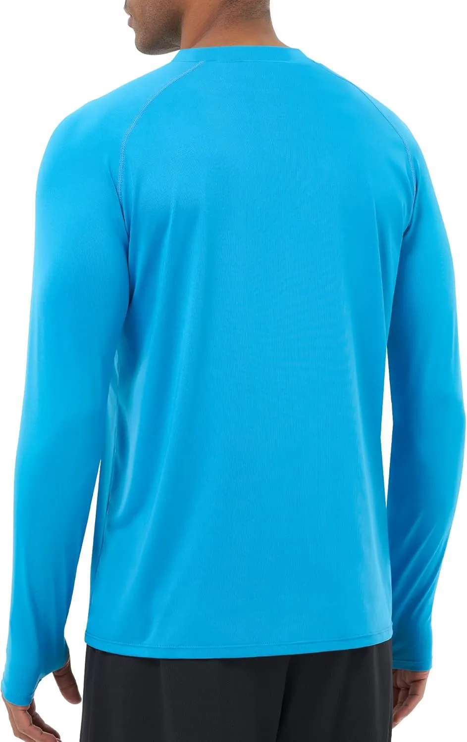 UUMIAER Mens Long Sleeve Shirts UPF 50  Rash Guard Shirts Sun Protection Shirts for Running Hiking Athletic