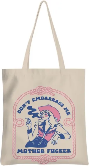 Vintage Western Tote Bag Country Stuff Western Stuff Reusable Grocery Bags Beach Bag, Western Gifts for Women