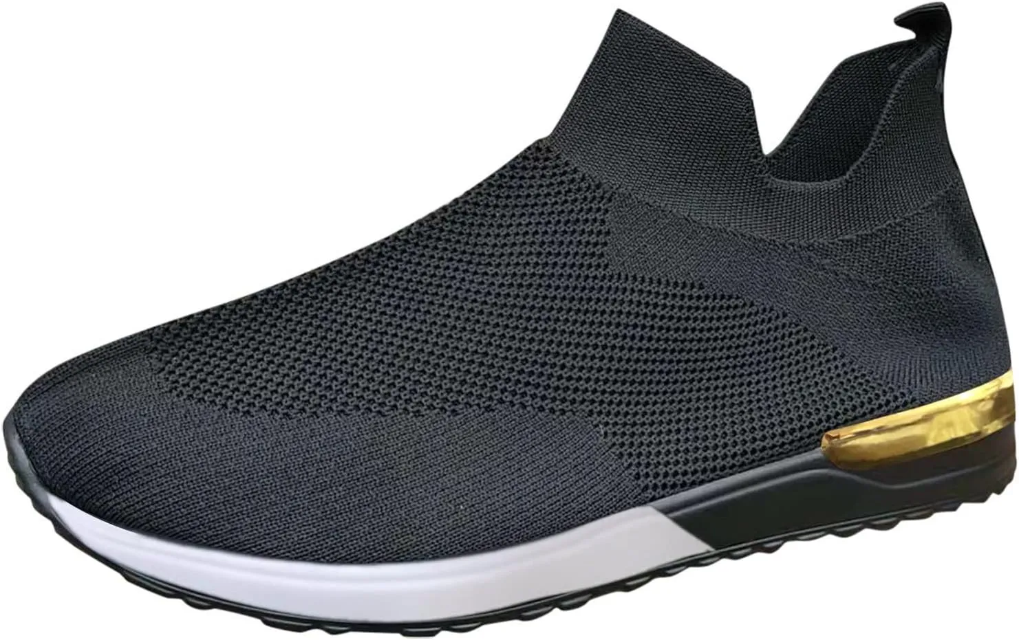 Walking Shoes Women Trendy Sneakers for Women 2023 Black Comfortable Casual Shoes for Women Size 5.5 White Fashion Sneakers Women Arch Support Women's Wide Width Slip Resistant Athletic Work Shoes