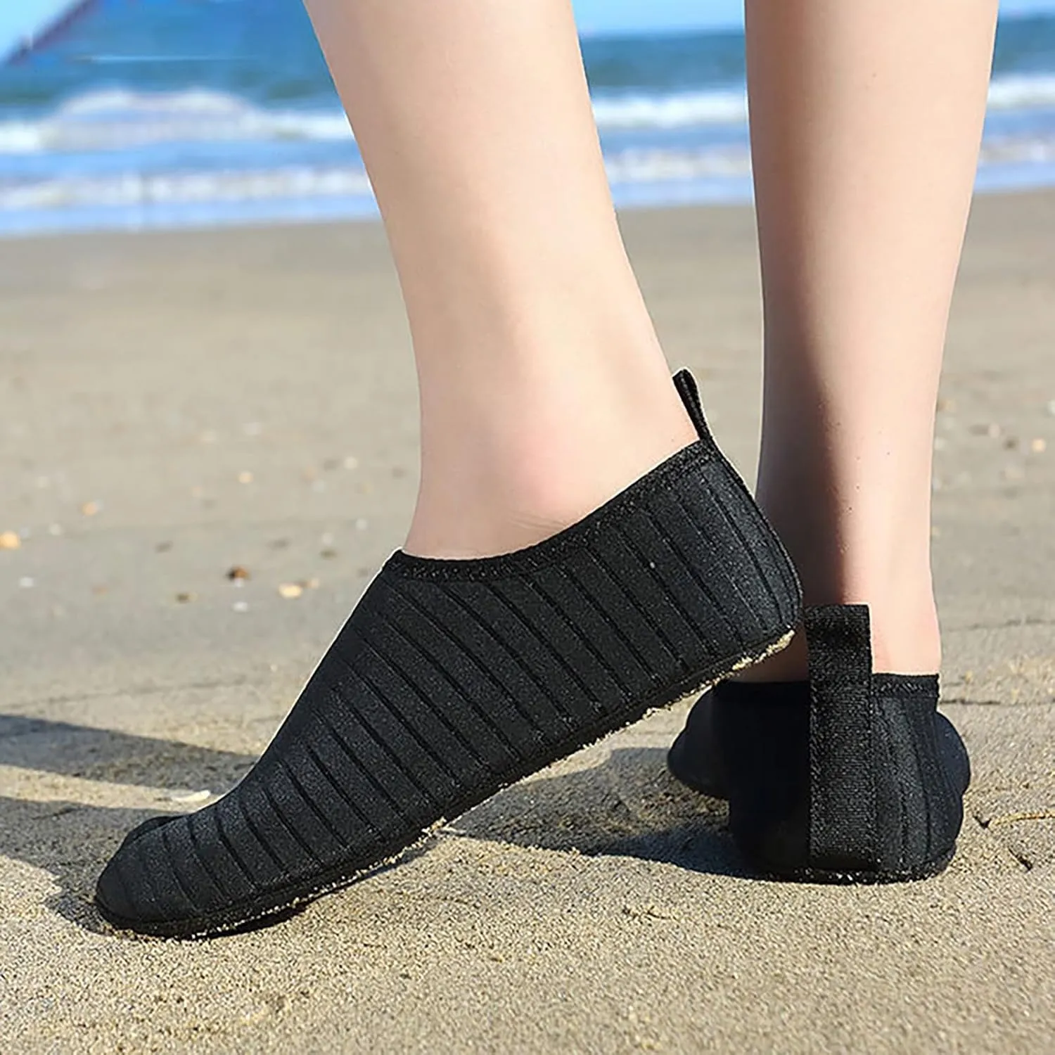Water Shoes Barefoot Quick Dry Aqua for Women Men Beach Swim Pool Surf Yoga Hiking Kayaking Lightweight Non Slip Outdoor Sports