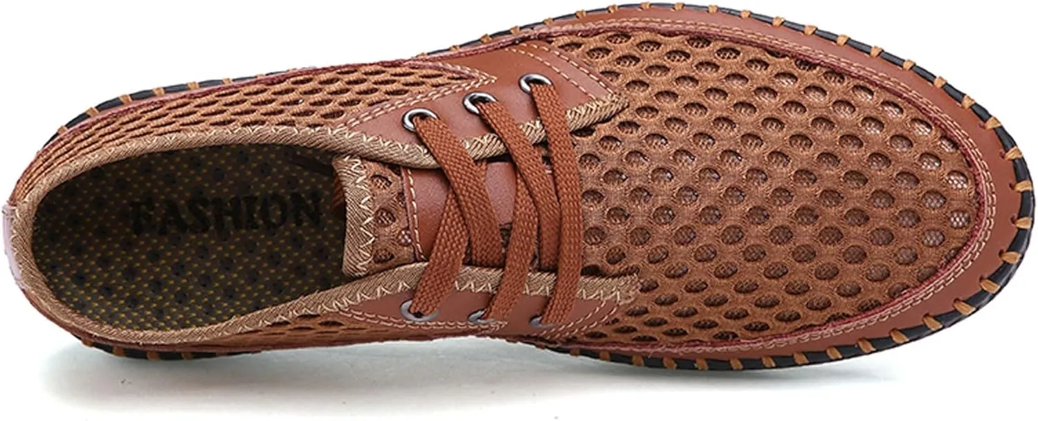 Water Shoes Men's Hiking Shoes Breathable Quick Drying Beach Shoes Travel Camping Adventure Off-Road Sneakers Non-Slip Barefoot Water Sneakers Lightweight Walking Sandals