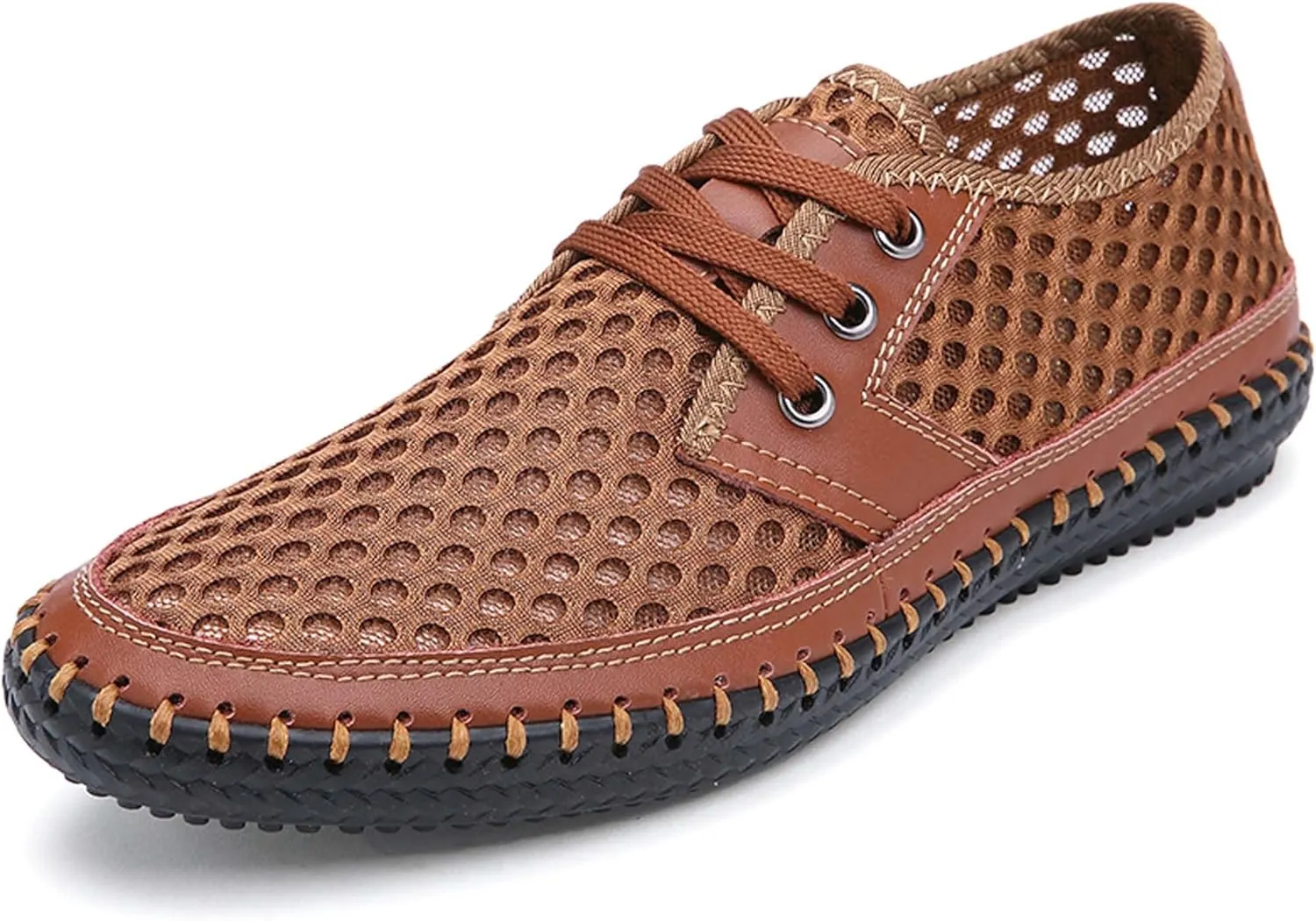 Water Shoes Men's Hiking Shoes Breathable Quick Drying Beach Shoes Travel Camping Adventure Off-Road Sneakers Non-Slip Barefoot Water Sneakers Lightweight Walking Sandals