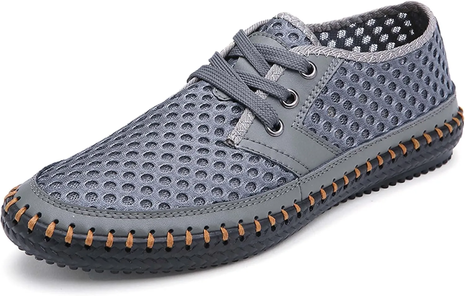 Water Shoes Men's Hiking Shoes Breathable Quick Drying Beach Shoes Travel Camping Adventure Off-Road Sneakers Non-Slip Barefoot Water Sneakers Lightweight Walking Sandals
