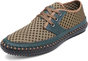 Water Shoes Men's Hiking Shoes Breathable Quick Drying Beach Shoes Travel Camping Adventure Off-Road Sneakers Non-Slip Barefoot Water Sneakers Lightweight Walking Sandals