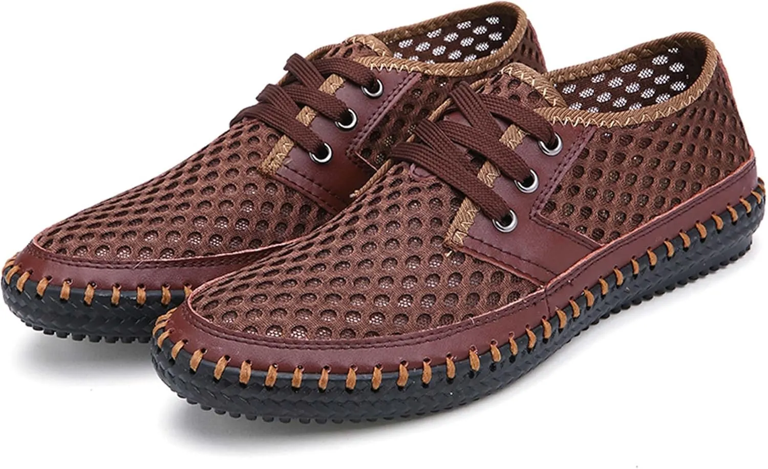 Water Shoes Men's Hiking Shoes Breathable Quick Drying Beach Shoes Travel Camping Adventure Off-Road Sneakers Non-Slip Barefoot Water Sneakers Lightweight Walking Sandals