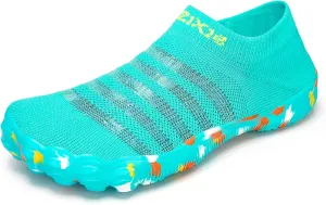 Water Shoes Women Barefoot Athletic Workout Gym Footwear Beach Swim Sneakers Quick Drying Boat Aqua Shoes for Water Sport Diving Sailing Travel Fishing