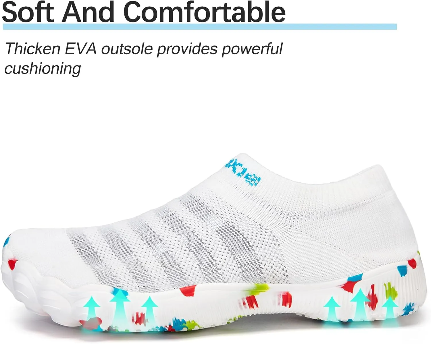 Water Shoes Women Barefoot Athletic Workout Gym Footwear Beach Swim Sneakers Quick Drying Boat Aqua Shoes for Water Sport Diving Sailing Travel Fishing