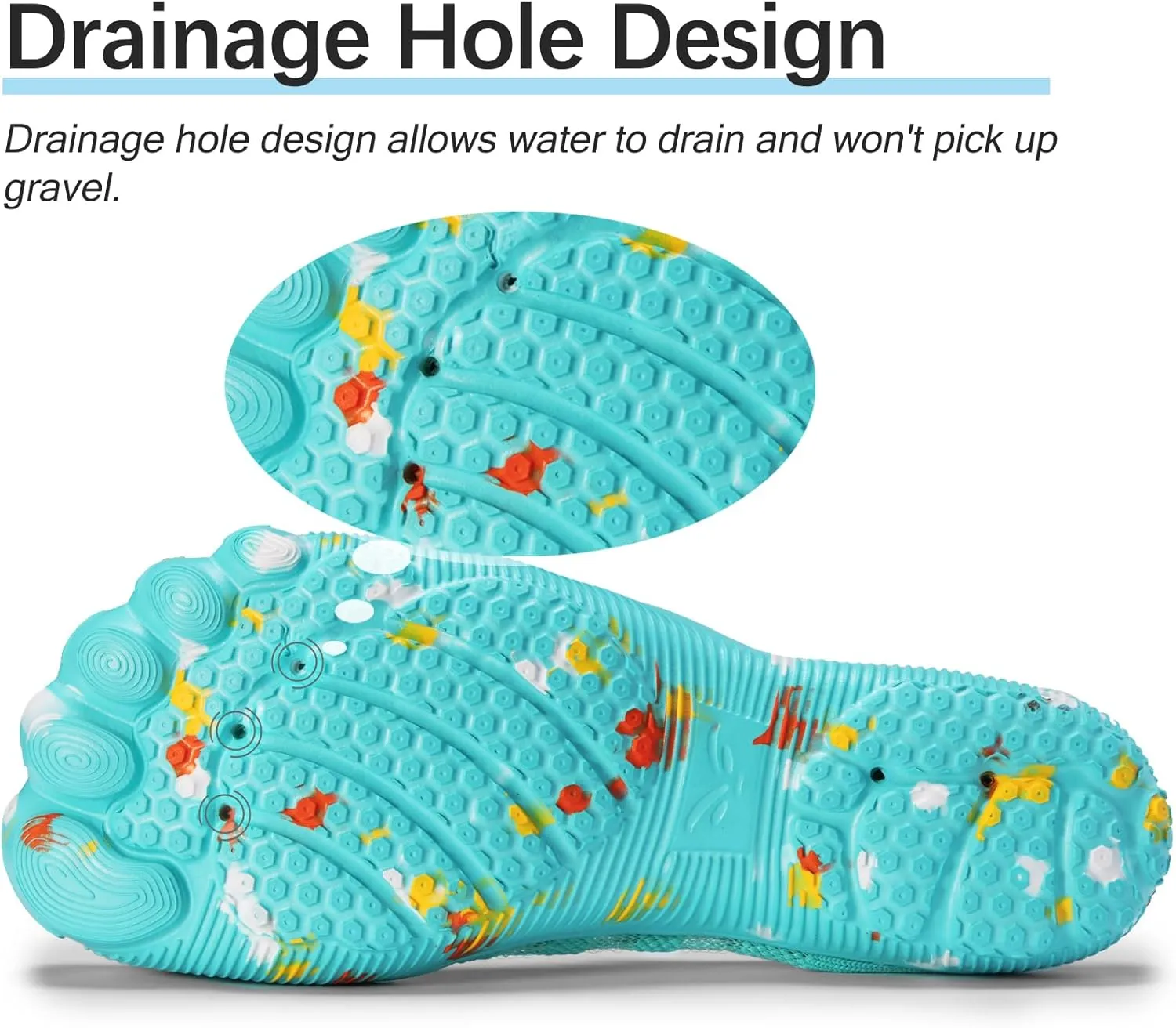 Water Shoes Women Barefoot Athletic Workout Gym Footwear Beach Swim Sneakers Quick Drying Boat Aqua Shoes for Water Sport Diving Sailing Travel Fishing