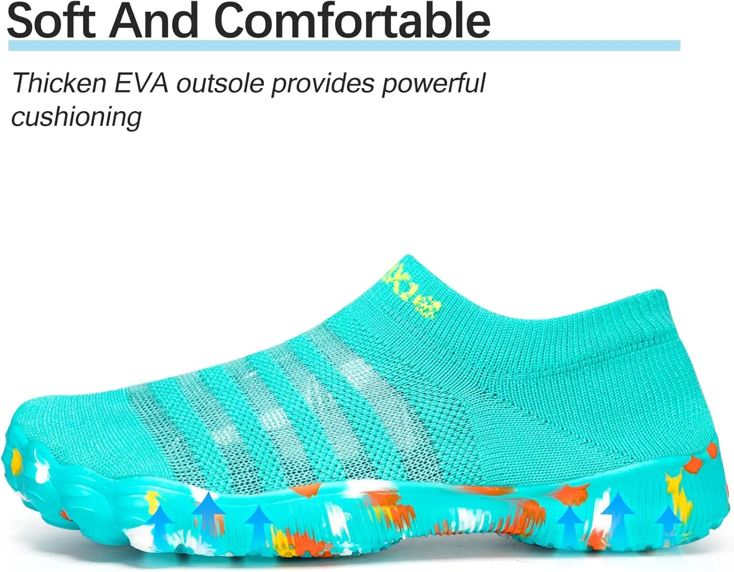 Water Shoes Women Barefoot Athletic Workout Gym Footwear Beach Swim Sneakers Quick Drying Boat Aqua Shoes for Water Sport Diving Sailing Travel Fishing