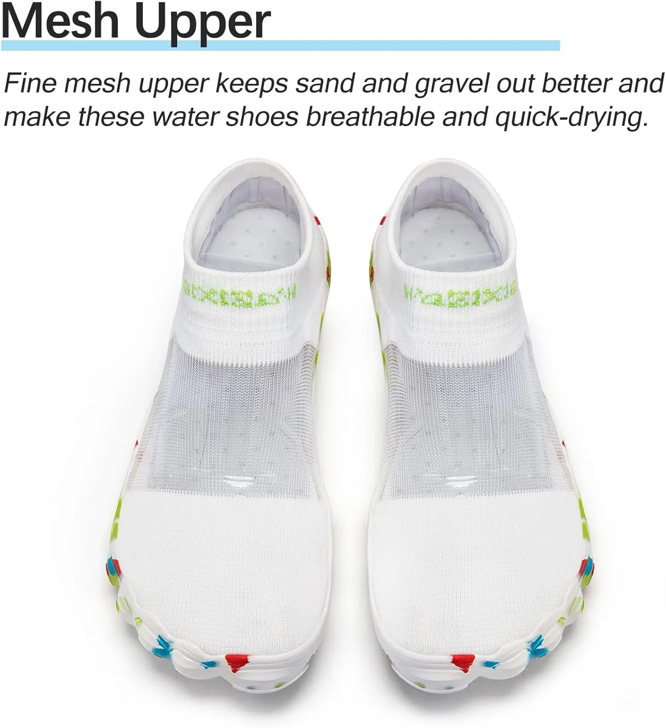 Water Shoes Women Barefoot Athletic Workout Gym Footwear Beach Swim Sneakers Quick Drying Boat Aqua Shoes for Water Sport Diving Sailing Travel Fishing