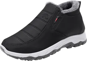 Waterproof Winter Boots Women Wide Women's Waterproof Winter Snow Boots for Outdoor Women's Boots Winter Leather Ladies Waterproof Winter Boots Waterproof Womens Boots Wide