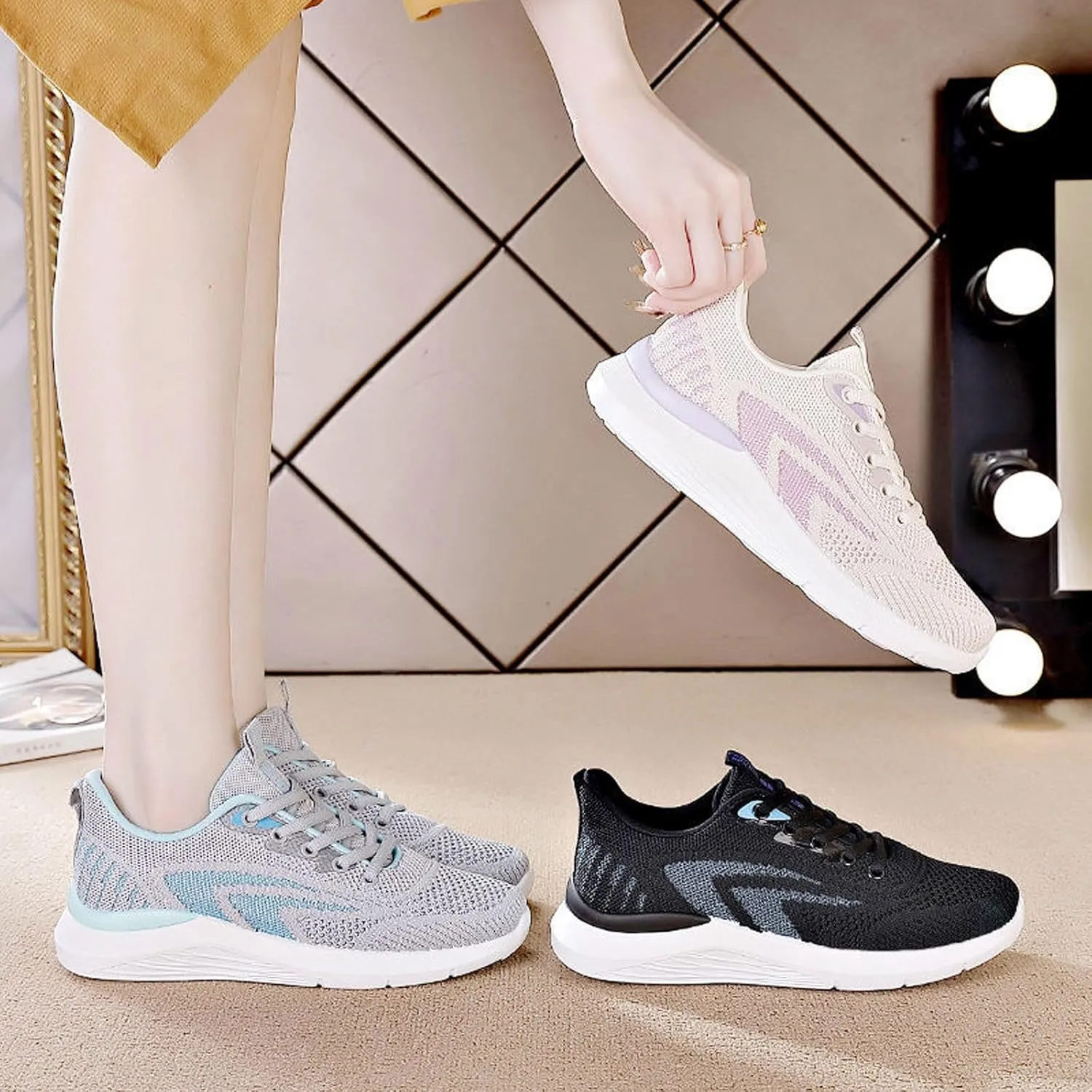 White High Top Platform Sneakers for Women Black Slip On Tennis Shoes with Black Soles Womens Athletic Shoes Bowling Shoes Women 8 Wide Shoes for Plantar Fasciitis for Women Walking Athletic