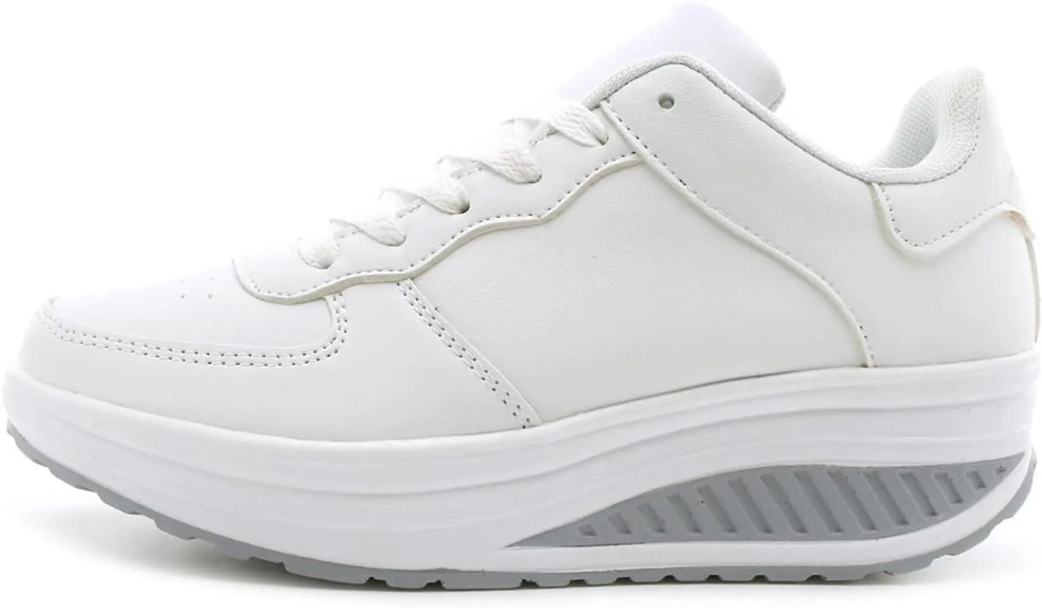 White Wide Width Casual Sneakers Women Cute Black Shoes for Women Womens Casual Shoes Slip On Loafers Silver Wedge Sneakers for Women Dressy Zapatos De Mujer CModos Bajos para Fiesta Cerrados