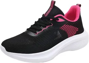 Women Sneakers Black and White Zapatos OrtopDicos De Trabajo para Mujeres Casual Shoes for Women with Arch Support Wedges Sneakers for Women Womens Size 6 Wide Walking Sneakers