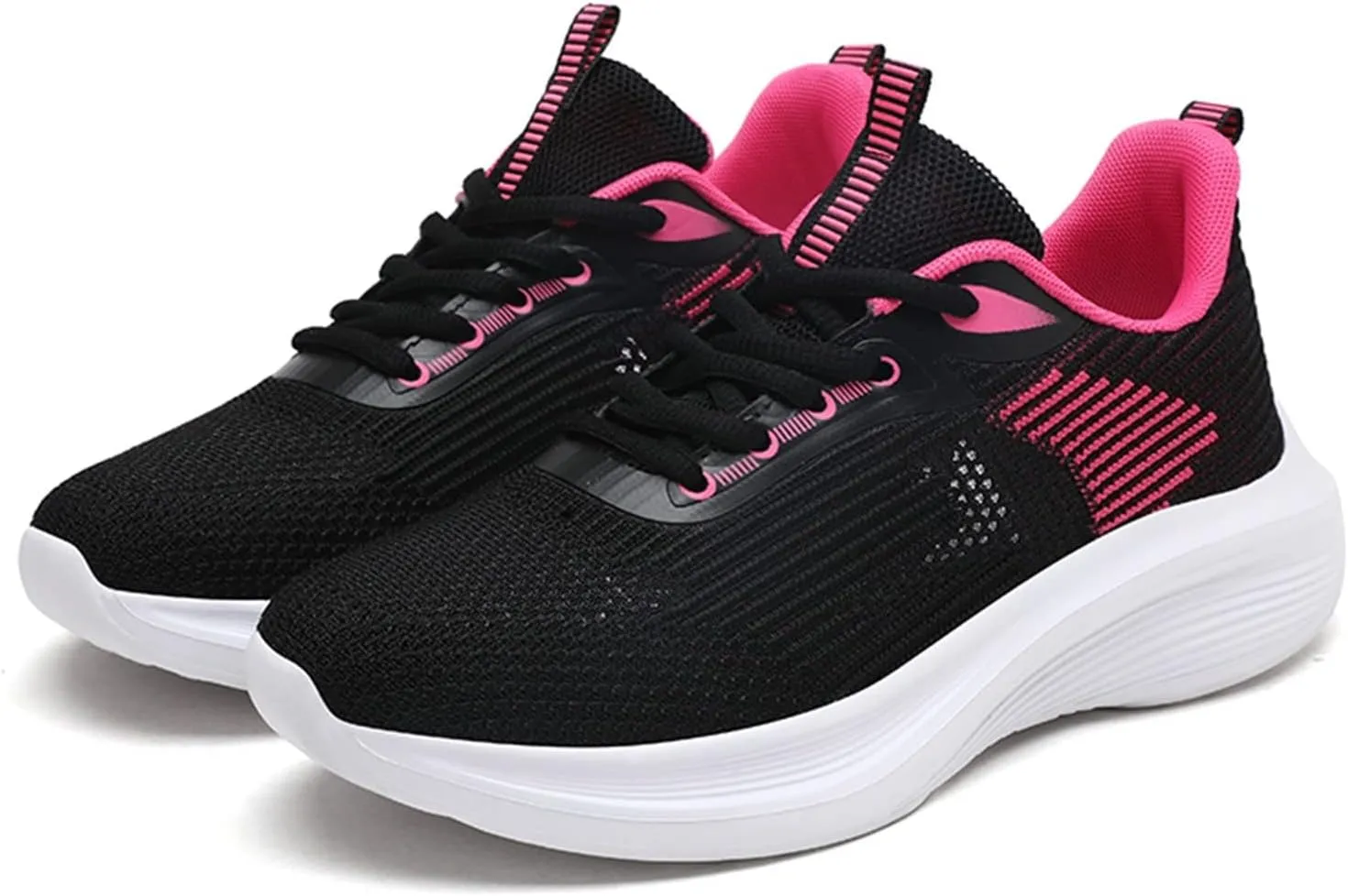 Women Sneakers Black and White Zapatos OrtopDicos De Trabajo para Mujeres Casual Shoes for Women with Arch Support Wedges Sneakers for Women Womens Size 6 Wide Walking Sneakers