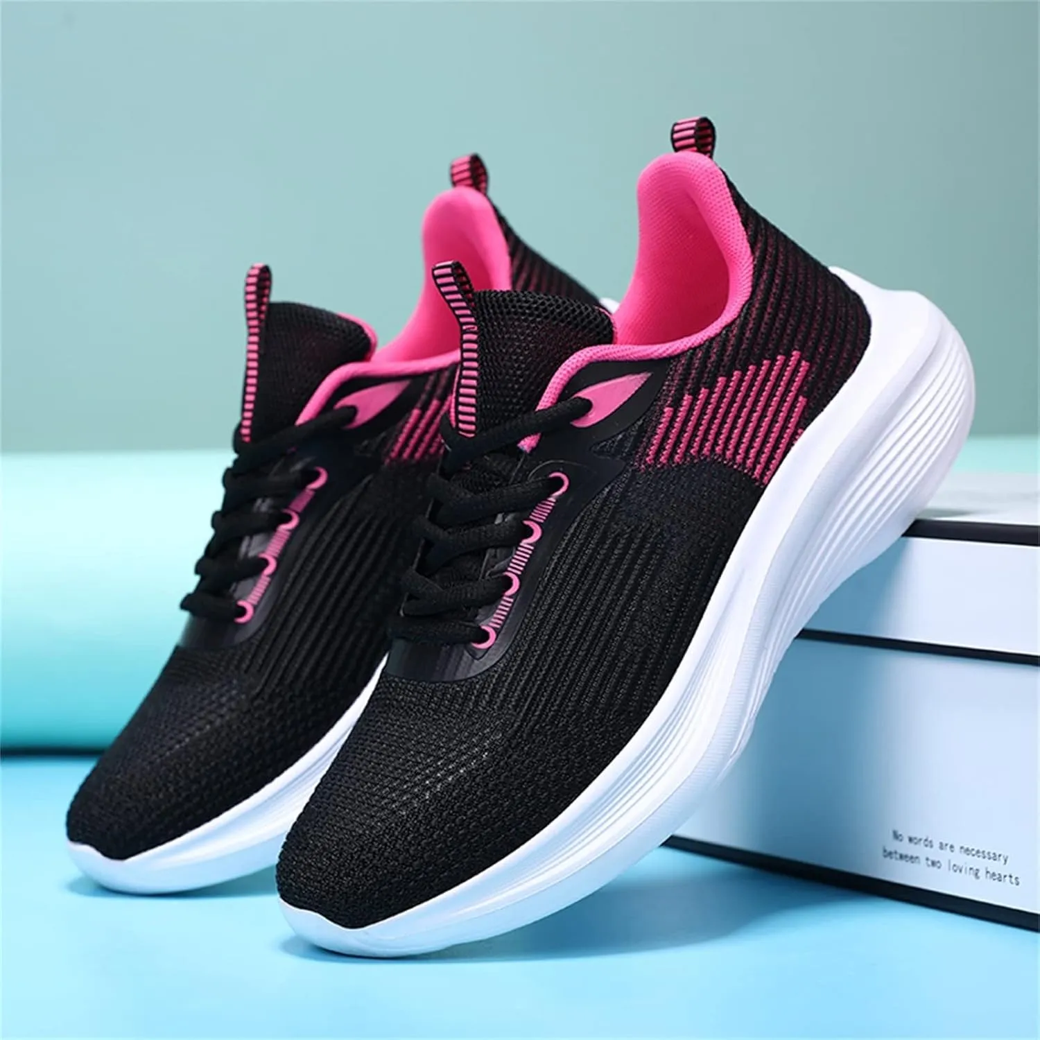 Women Sneakers Black and White Zapatos OrtopDicos De Trabajo para Mujeres Casual Shoes for Women with Arch Support Wedges Sneakers for Women Womens Size 6 Wide Walking Sneakers