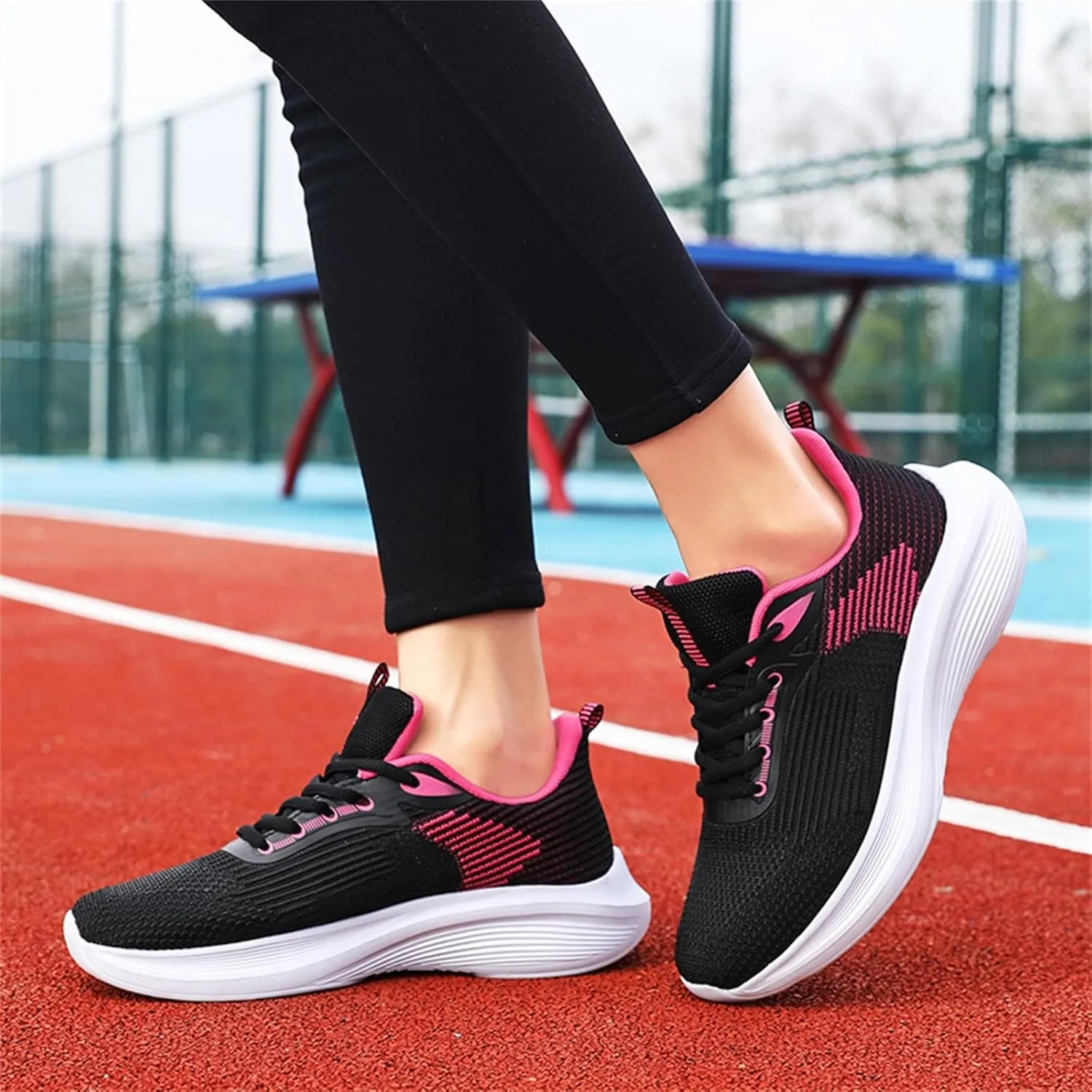 Women Sneakers Black and White Zapatos OrtopDicos De Trabajo para Mujeres Casual Shoes for Women with Arch Support Wedges Sneakers for Women Womens Size 6 Wide Walking Sneakers