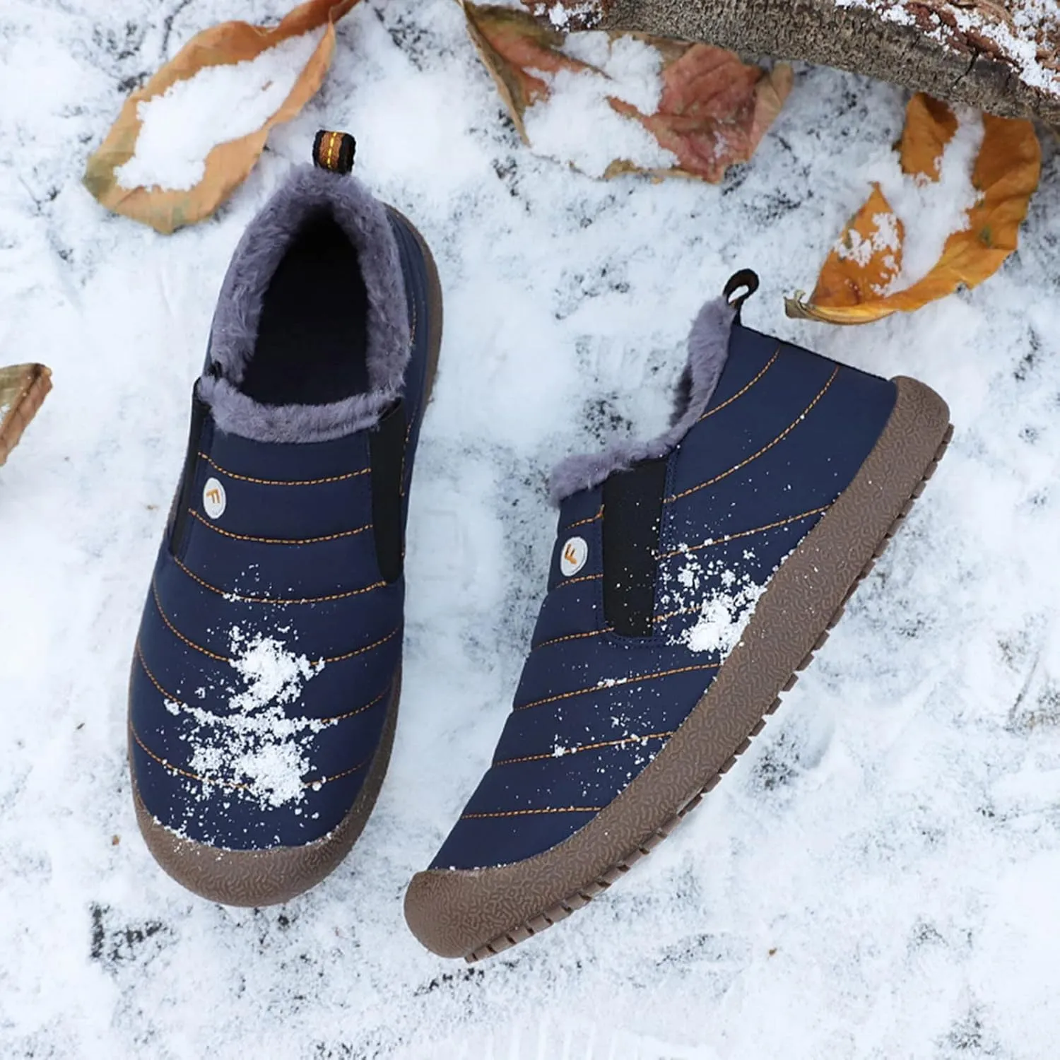 Women Snow Boots Waterproof Wide Cute Womens Platform Snow Boots Womens Winter Boots Size 9 Wide Boots for Snow Woman Botas De Invierno Para Mujer Negras