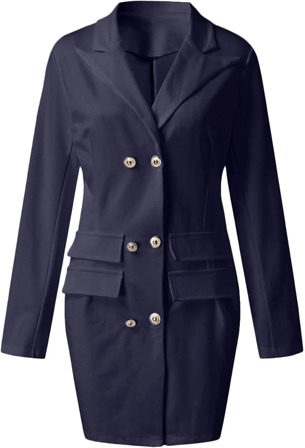 Womens Blazer Open Front Sexy Elegant Formal Suit Jackets Dress for Work Office Business Coat Foreign Jackets
