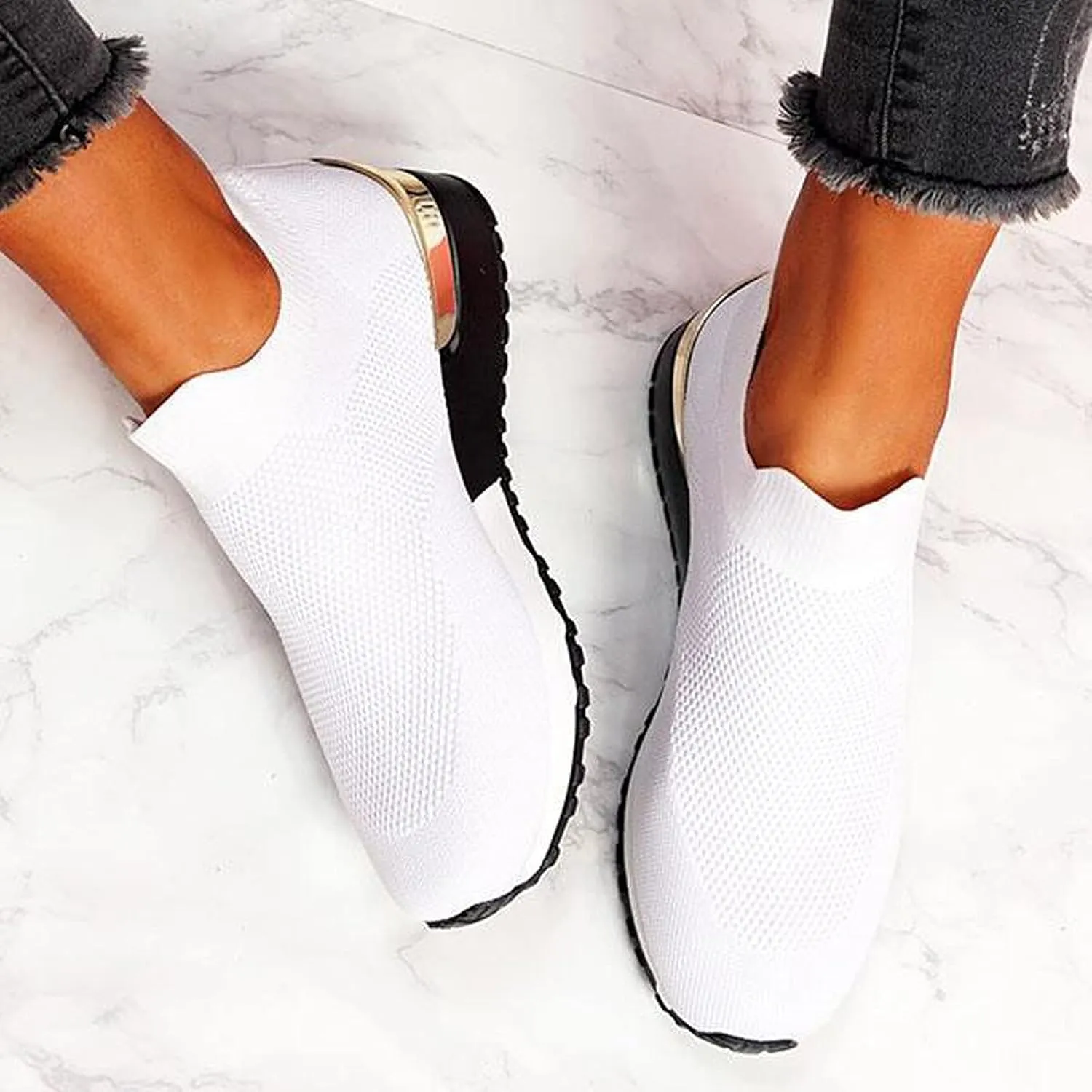 Womens High Top Side Zip Sneakers Women's Slip On Shoes Wide Toe Women Shoes Size 10 Sneakers Womens Black Size 7 Wide Sneakers Women's Black Non Slip Shoes