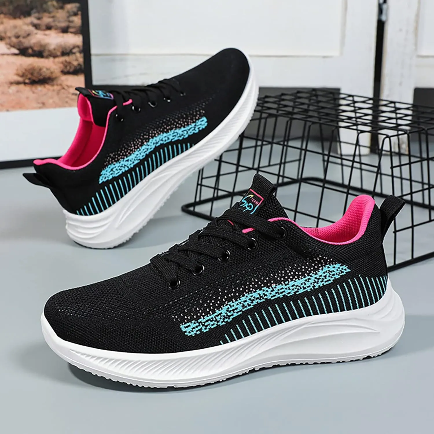 Womens High Top Sneakers Fashion Walking Shoes Women Wide Width Size 9 W Black Dress Shoes for Women Low Heel Wide Width Slip On Sneakers Women Size 8 Wide Zapatos Para Mujer Comodos Y Elegantes