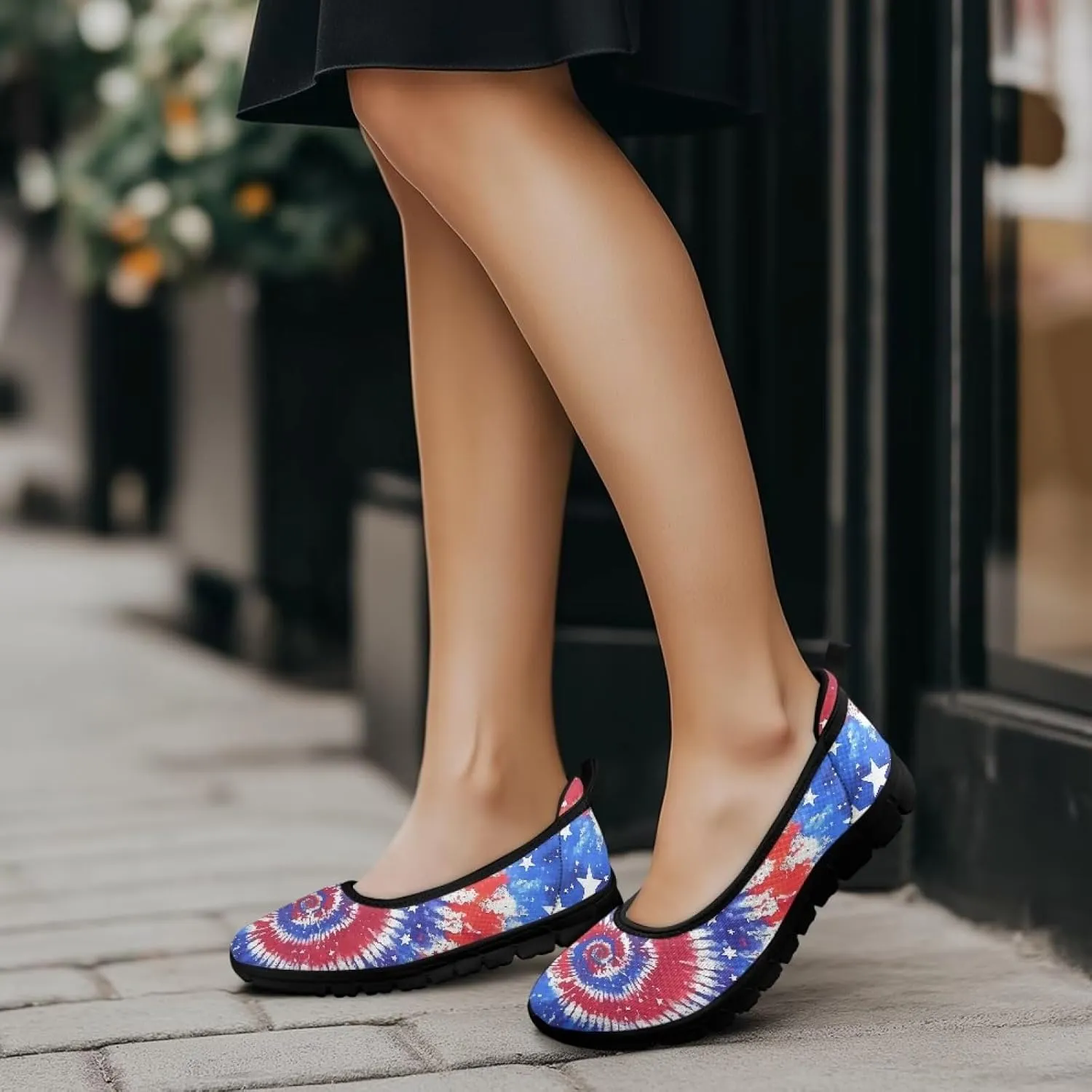Womens Loafers Shoes Platform Spring Flats Shoes Comfortable Slip On Casual Dress Shoes, Size 6-10
