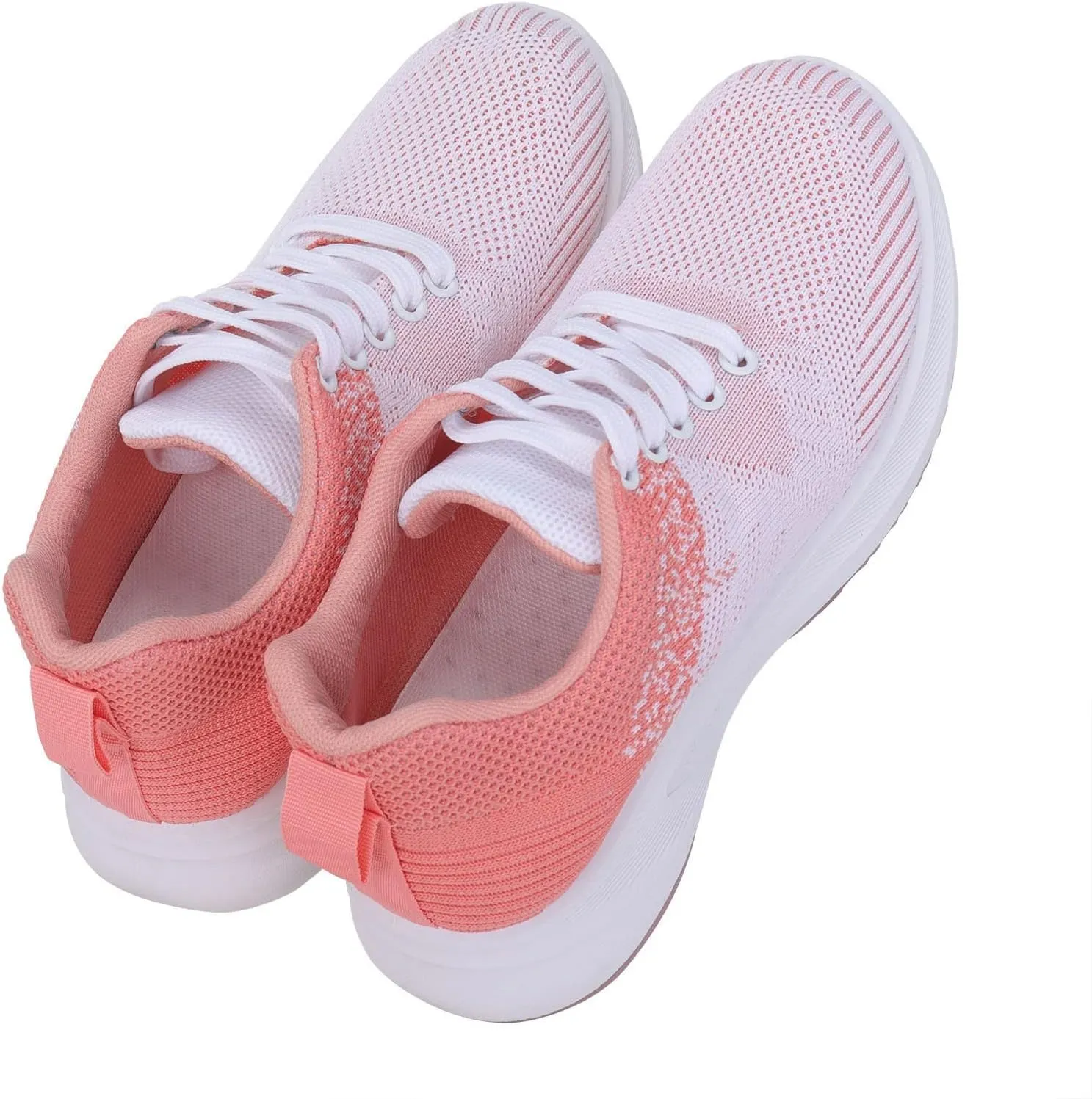 Women's Mesh Sneakers Lace Up Lightweight Casual Sneakers Comfortable Non-Slip Breathable Walking Shoes Orthopedic Shoes with Arch Support