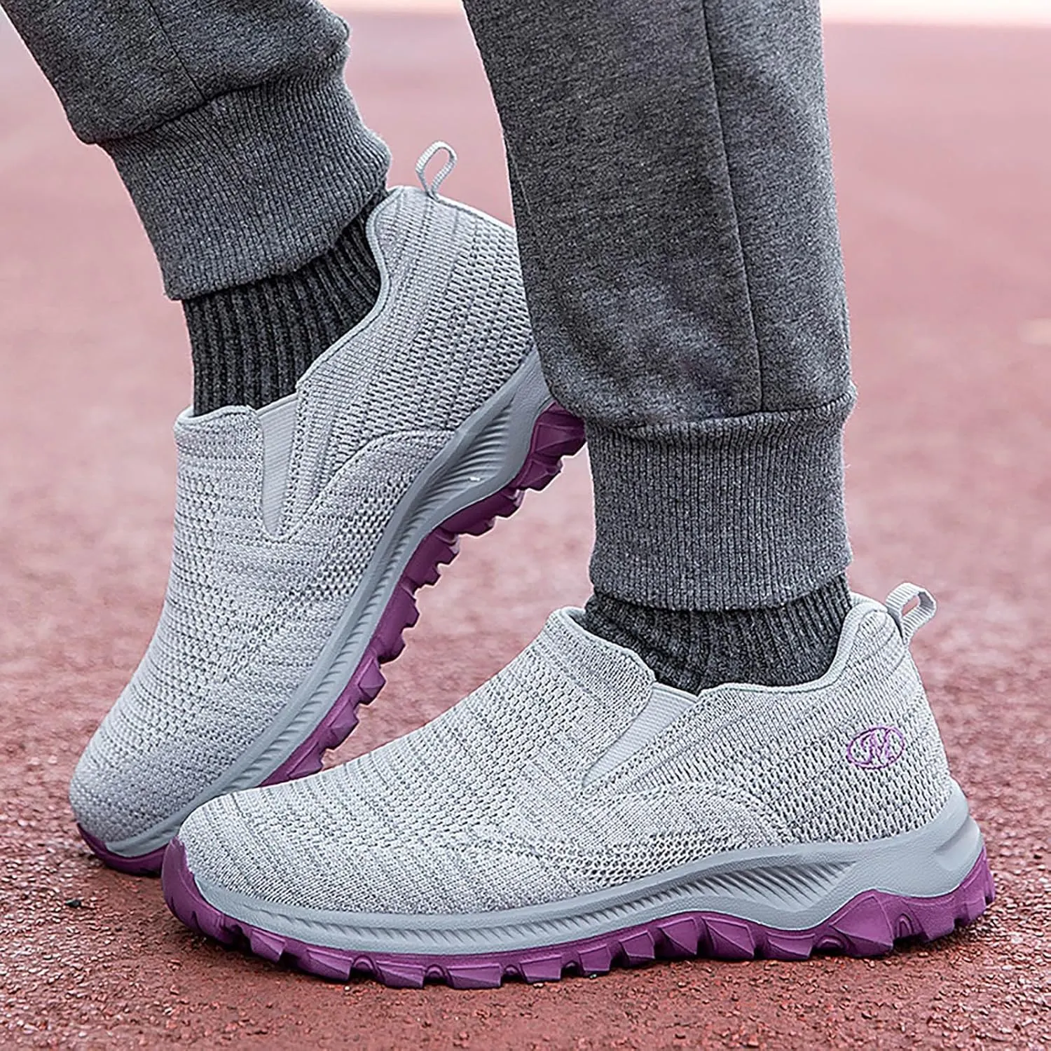 Women's Orthopedic Shoes with Adjustable Strap Slip on Orthopaedic Walking Sneakers Minimalist Zero Drop Shoe
