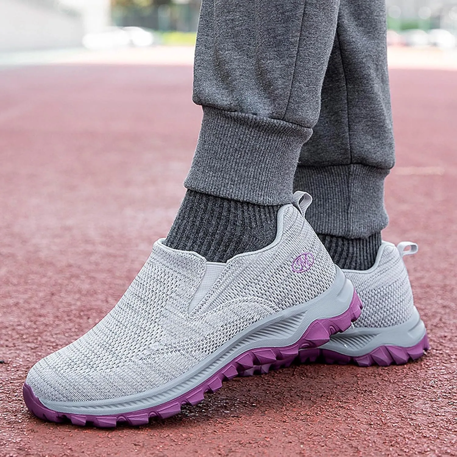 Women's Orthopedic Shoes with Adjustable Strap Slip on Orthopaedic Walking Sneakers Minimalist Zero Drop Shoe