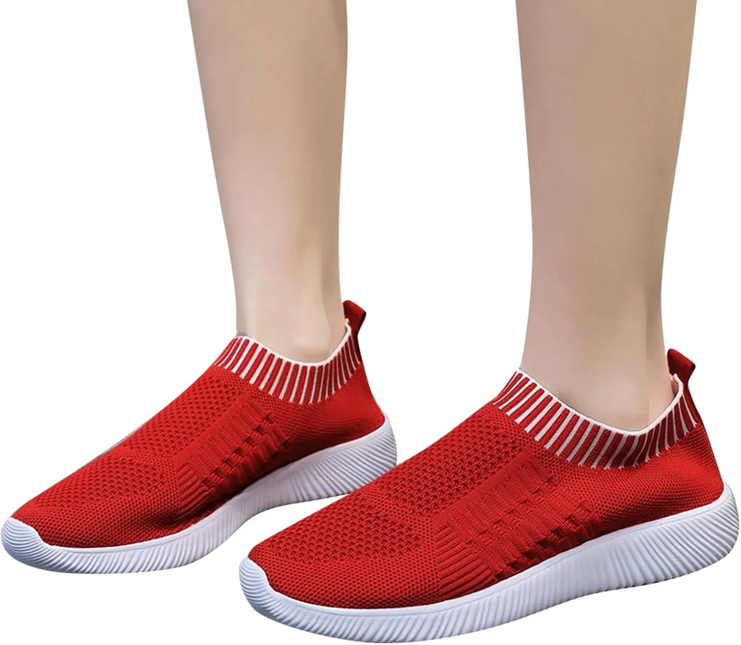 Womens Orthopedic Slip On Casual Shoes Walking Sneakers with Arch Support Comfortable Loafers Plantar Fasciitis Relief Foot Pain Diabetic Feet