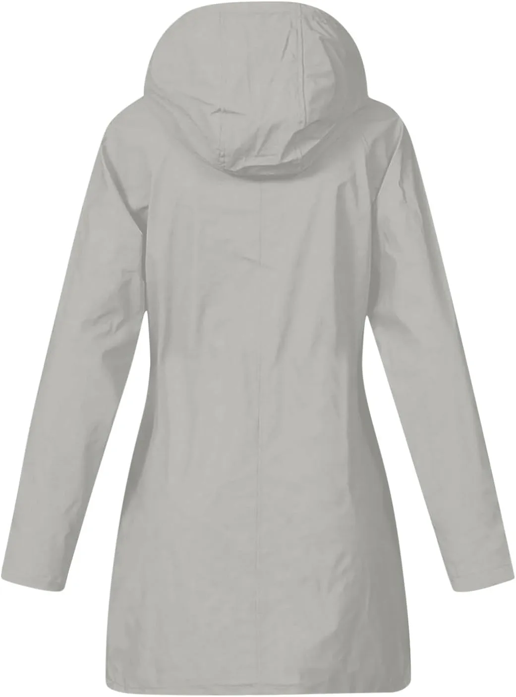 Womens Rain Jacket Waterproof with Hood, Rain Coats for Women Outdoor Lightweight Jackets Fall Athletic Windbreaker