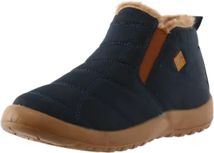 Womens Snow Boots Waterproof Wide Size 7 White Snow Boots Women Winter Brown Fur Boots for Women Waterproof Boots for Winter Waterproof Botas De Invierno Para Mujer Negras