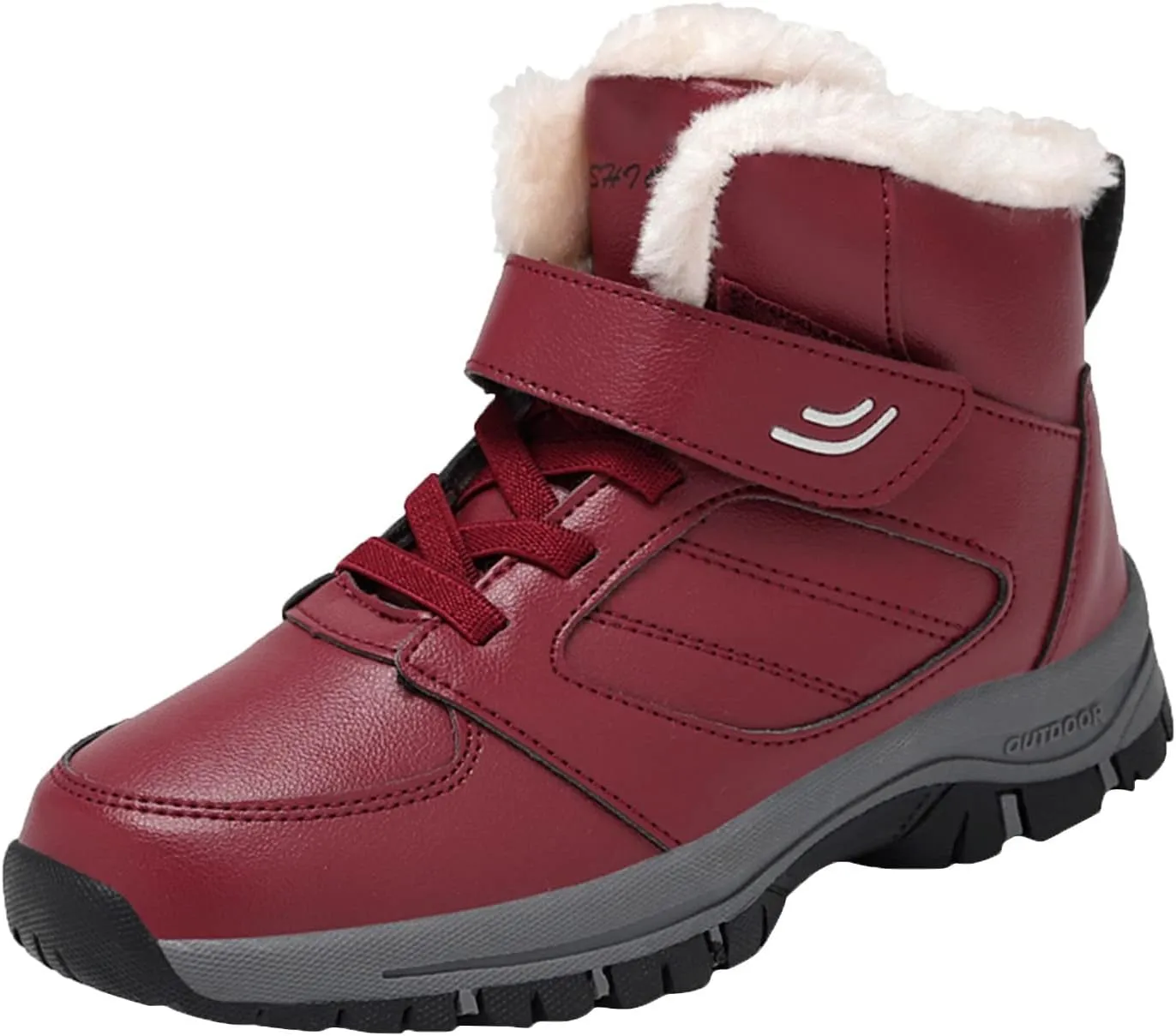 Womens Waterproof Winter Boots Wide Women Snow Boots Winter Waterproof Slip Resistant Cold Weather Shoes Women Winter Booties Womens Slip on Walking Snow Shoes Botas De Frio Para Mujer