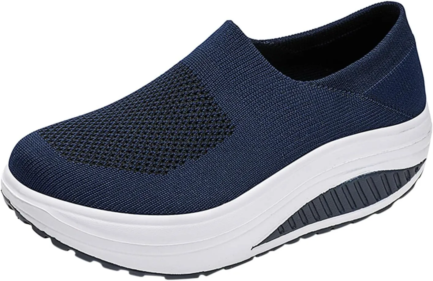 Womens White Sneakers Casual Wide Zapato Antiderrapante Mujer Womens Slip On Athletic Shoes Wide Width Women Sneakers Size 6 Wide Zapatillas De Mujer Con Tacon