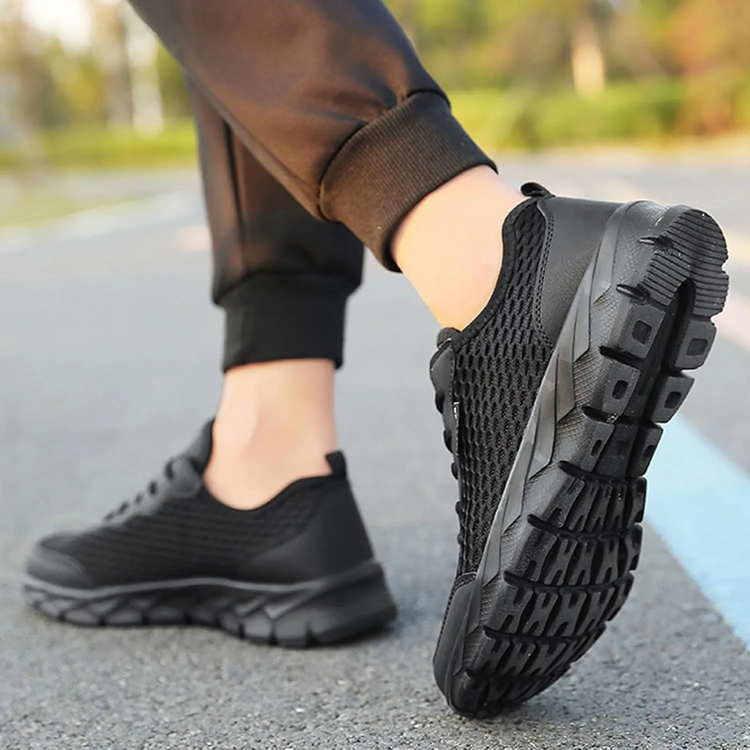 Workout Athletic Sport Shoes for Men Breathable Casual Comfortable Walking Sneaker Men's Business Casual Shoes
