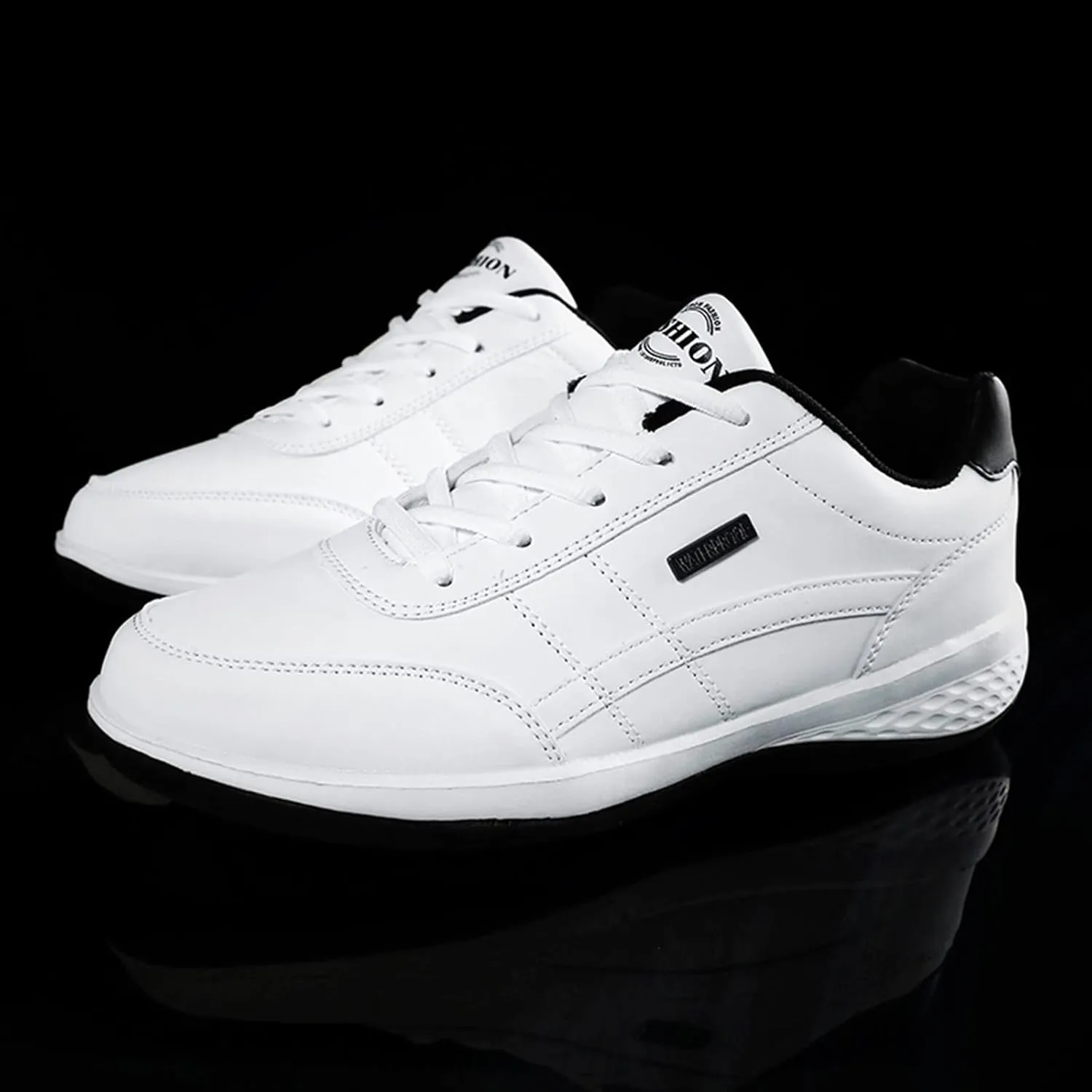 Workout Athletic Sport Shoes for Men Lightweight Breathable Walking Shoe Gym Tennis Business Formal Dress Shoes