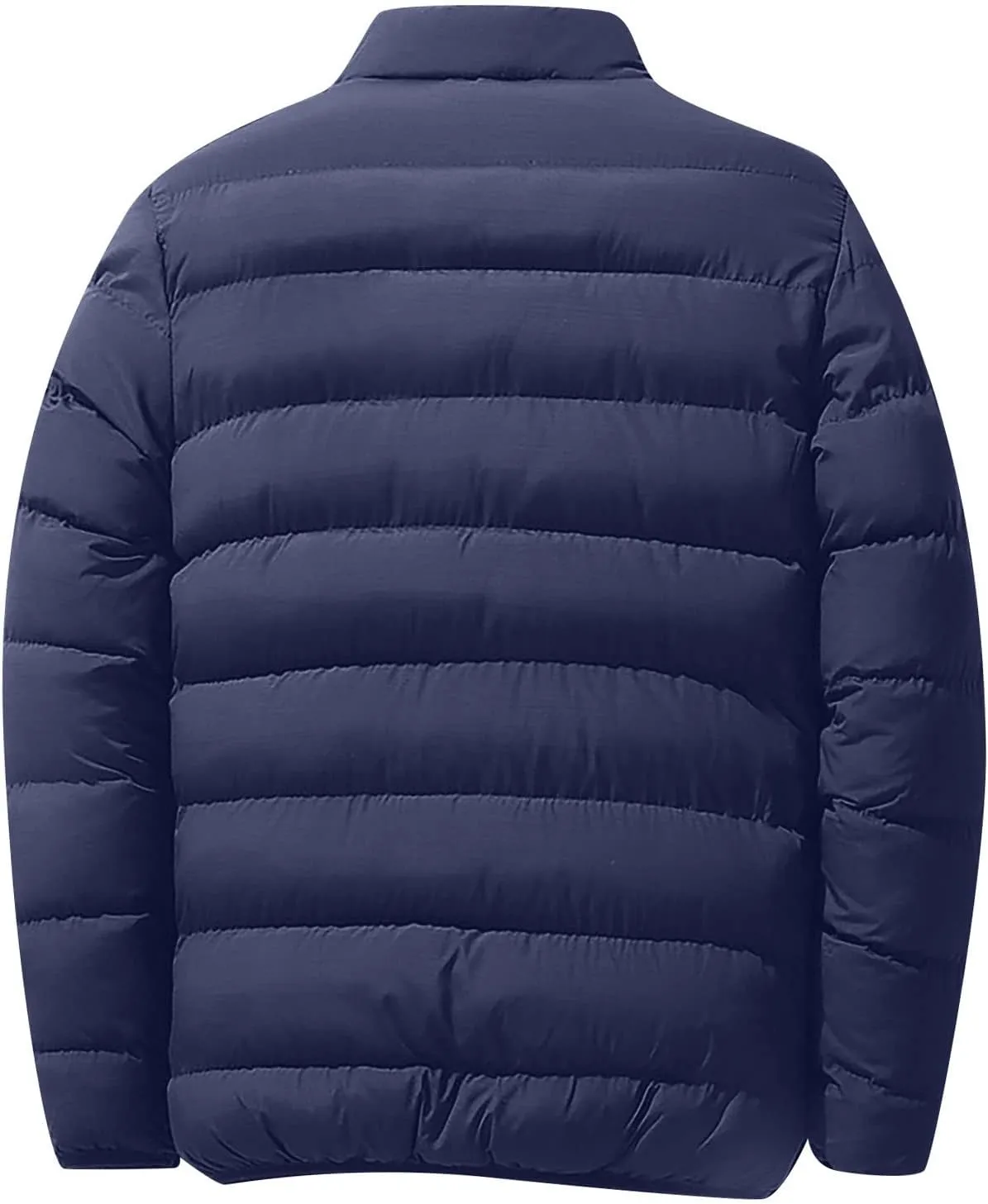 Ymosrh Men's Down Jackets Puffer Jacket Lightweight Warm Winter Coats Windproof Insulated Jacket Mens, L-5XL