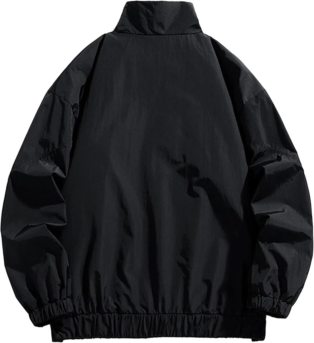 Ymosrh Men's Rain Jackets Waterproof Jackets with Hood Raincoat Lightweight Windbreaker Outdoors Suits Jacket, M-5XL
